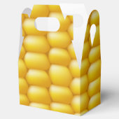 Corn Cob Achtergrond Bedankdoosjes (Geopend)