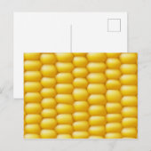 Corn Cob Achtergrond Briefkaart (Voorkant / Achterkant)