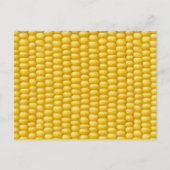 Corn Cob Achtergrond Briefkaart (Voorkant)