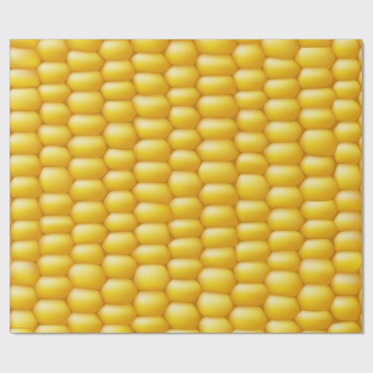 Corn Cob Achtergrond Cadeaupapier (Vlak)