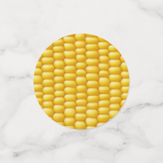 Corn Cob Achtergrond Confetti (Kleine voorkant)