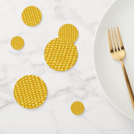 Corn Cob Achtergrond Confetti (Groep)