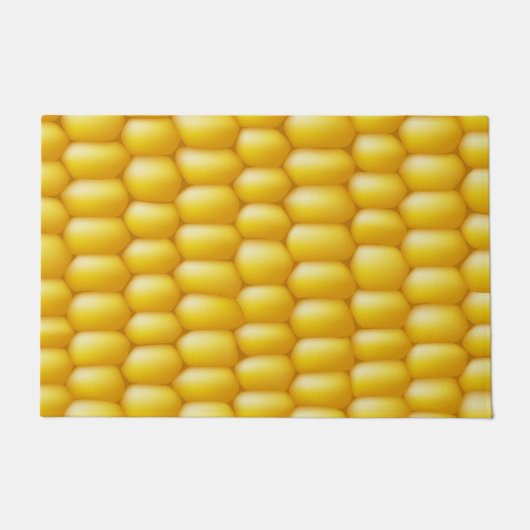 Corn Cob Achtergrond Deurmat (Voorkant)