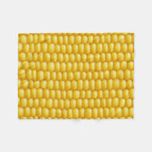 Corn Cob Achtergrond Fleece Deken (Voorkant (Horizontaal))
