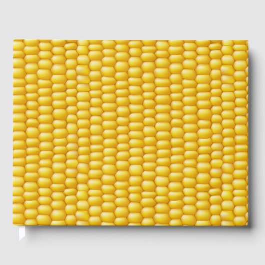 Corn Cob Achtergrond Gastenboek (Voorkant)