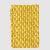 Corn Cob Achtergrond Golfhanddoek (Voorkant)