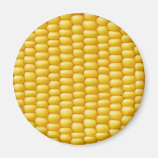 Corn Cob Achtergrond Magneet (Voorkant)