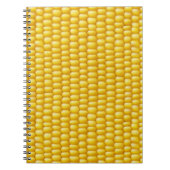 Corn Cob Achtergrond Notitieboek (Voorkant)