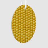 Corn Cob Achtergrond Ornament (voorkant)