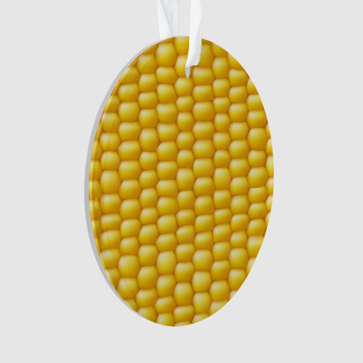 Corn Cob Achtergrond Ornament (voorkant)