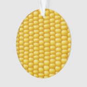 Corn Cob Achtergrond Ornament (voorkant)