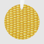 Corn Cob Achtergrond Ornament (voorkant)