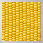 Corn Cob Achtergrond Poster (Voorkant)