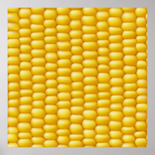 Corn Cob Achtergrond Poster (Voorkant)
