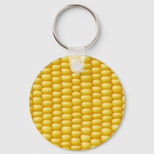 Corn Cob Achtergrond Sleutelhanger