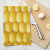 Corn Cob Achtergrond Theedoek (Quarter Fold)