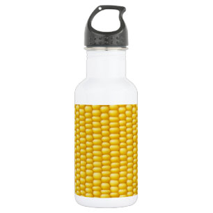 Corn Cob Achtergrond Waterfles