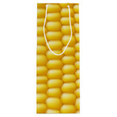 Corn Cob Achtergrond Wijn Cadeautas (Achterkant)