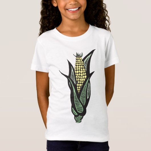 Corn Cob Girls T-Shirt (Voorkant)