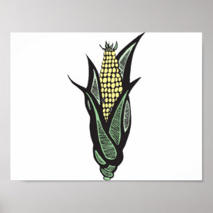 Corn Cob Poster