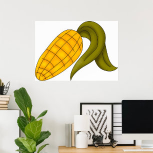 Corn Cob Poster