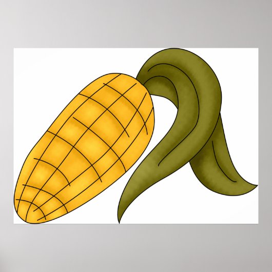 Corn Cob Poster (Voorkant)