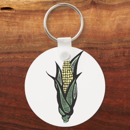 Corn Cob Sleutelhanger (Voorkant)
