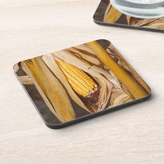 Corn Cobb op Stalk Drankjes Onderzetter (Linkerzijde)