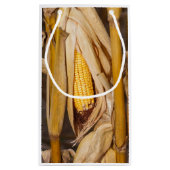 Corn Cobb op Stalk Klein Cadeauzakje (Achterkant)