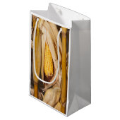 Corn Cobb op Stalk Klein Cadeauzakje (Voorkant Gekanteld)