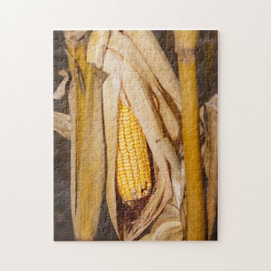 Corn Cobb op Stalk Legpuzzel (Verticaal)