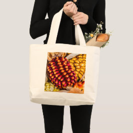 Corn cobs grote tote bag