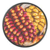 Corn cobs hockey puck (Voorkant)