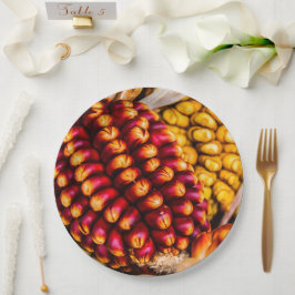 Corn cobs papieren bordje