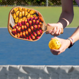 Corn cobs pickleball paddle