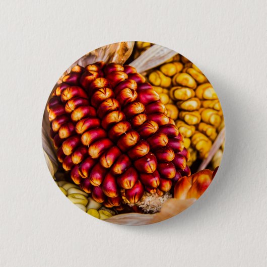 Corn cobs ronde button 5,7 cm (Voorkant)