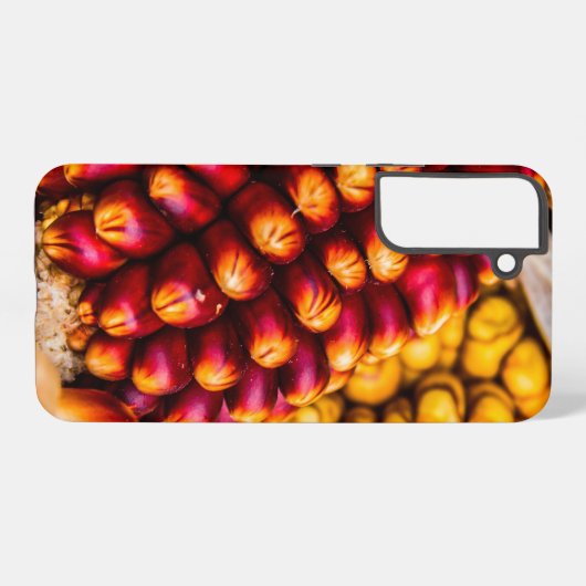 Corn cobs samsung galaxy hoesje (Achterkant horizontaal)