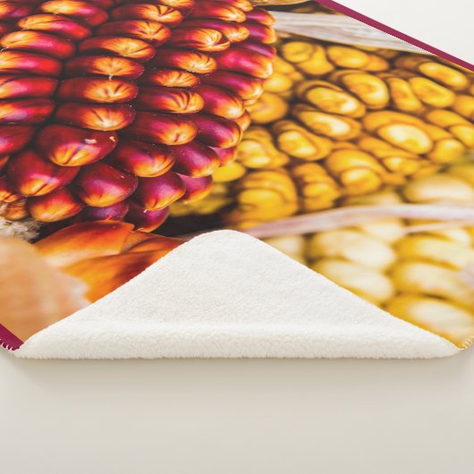 Corn cobs sherpa deken (3/4)