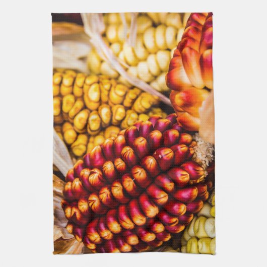 Corn cobs theedoek (Verticaal)