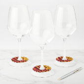 Corn cobs wijnglaslabel (Set)