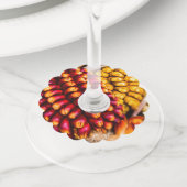 Corn cobs wijnglaslabel (Dichtbij)