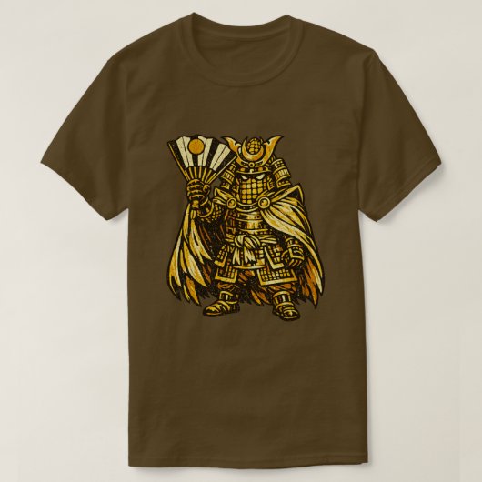 Corn Commander — Grappige Groente Koninklijke Samu T-shirt (Design voorkant)