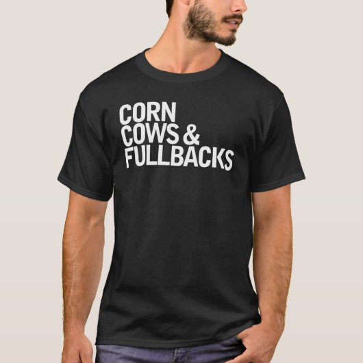 Corn Cows & Fullbacks Queto 1 T-shirt (Voorkant)