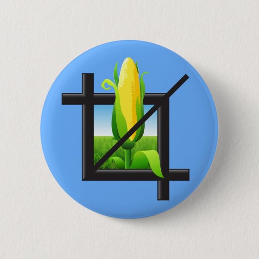 Corn Crop Ronde Button 5,7 Cm (Voorkant)