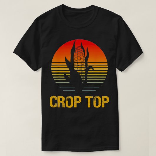 Corn Crop Top Funny Farmer Farming Corn Lover Summ (Design voorkant)