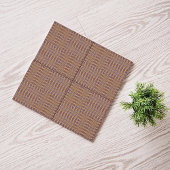 Corn Curves en Stippen Basketweve Neutrals Tegeltje