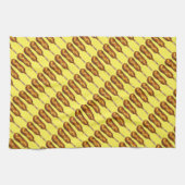 Corn Dog Corndog Carnaval State Fair Food Stall Theedoek (Horizontaal)