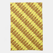 Corn Dog Corndog Carnaval State Fair Food Stall Theedoek (Verticaal)