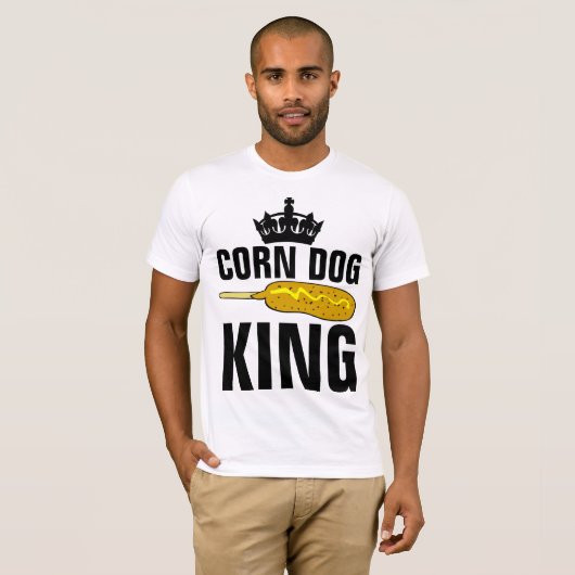 CORN DOG KING T-shirts (Voorkant volledig)