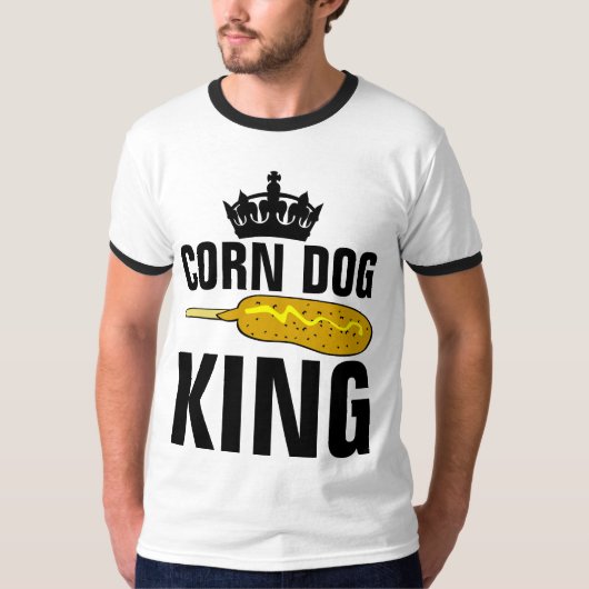 CORN DOG KING T-shirts (Voorkant)